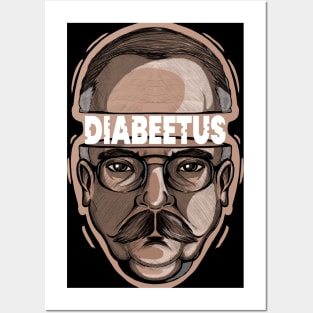 diabeetus art Posters and Art